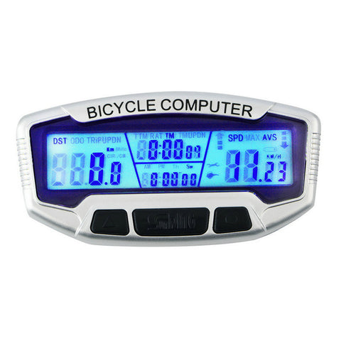 wired Waterproof LCD Bicycle Computer Bike Cycling Computer Odometer Speedometer for bike wired Velometer bicycle