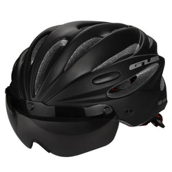 GUB Top Magnetic Goggles Cycling Helmet Ultralight Bicycle Helmet With Lens & Sunvisor Casco Ciclismo 56-62 CM Bike Helmet