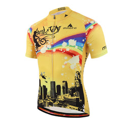 Mens Cycling Jersey Shirts Ropa Ciclismo Cycle Clothes Bike Jersey Tops Cycling Clothing Breathable Bicycle Sportswear