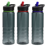 New 750ml Flip Straw Drink Sport Hydration Water Bottle Cycling