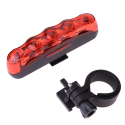 Waterproof Bicycle Light New High Power 5 LED 3 Mode Cycling Bicycle