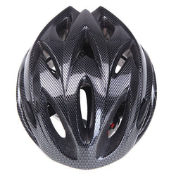 Ultralight Integrally-molded Sports Cycling Helmet with Visor Mountain Bike Bicycle Adult Black