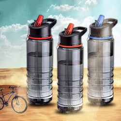 750ML Flip Tritan Straw Drinks Sport Gym Hydration Water Bottle Bike Bicycle Cycling Hiking