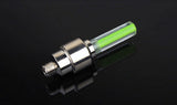 1 pcs bike lights with battery mountain road bike bicycle light LEDS Tyre Tire Valve Caps Wheel spokes