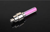 1 pcs bike lights with battery mountain road bike bicycle light LEDS Tyre Tire Valve Caps Wheel spokes