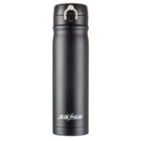 Sports Bike Bicycle Cycling Water Bottle Cup Stainless Steel Vacuum Flask 450ML