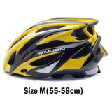Moon Professional Ultralight Bicycle Helmet Integrally-molded MTB 21 Air Vents Road Bike Helmet Dual Use Cycling Bicycle Helmet
