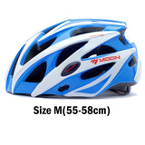 Moon Professional Ultralight Bicycle Helmet Integrally-molded MTB 21 Air Vents Road Bike Helmet Dual Use Cycling Bicycle Helmet