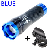 Cycling Head Flashlight LED Bicycle Light Front HeadLight Waterproof