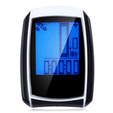 Multifunctional Bicycle Computer Water Resistant Bicycle Computer Wireless Bike Computer Speedometer with LCD Backlight Auto