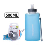 Portable Silicone Folding Water Bag Sport Camping Outdoor Cup Water Bags Drinkware With Straw Kettle Travel Bottles