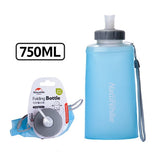 Portable Silicone Folding Water Bag Sport Camping Outdoor Cup Water Bags Drinkware With Straw Kettle Travel Bottles