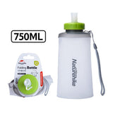 Portable Silicone Folding Water Bag Sport Camping Outdoor Cup Water Bags Drinkware With Straw Kettle Travel Bottles