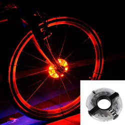 Bicycle Cycling Hubs Light Bike Front/Tail Light Led
