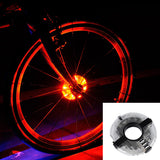 Bicycle Cycling Hubs Light Bike Front/Tail Light Led