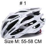 MOON Top Quality Cycling Helmet 27 Air Vents In-mold Ultralight Bicycle Helmet Road Mountain Bike Helmet MTB Helmet