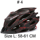 MOON Top Quality Cycling Helmet 27 Air Vents In-mold Ultralight Bicycle Helmet Road Mountain Bike Helmet MTB Helmet