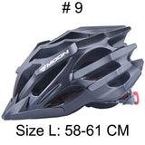 MOON Top Quality Cycling Helmet 27 Air Vents In-mold Ultralight Bicycle Helmet Road Mountain Bike Helmet MTB Helmet