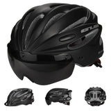 GUB Top Magnetic Goggles Cycling Helmet Ultralight Bicycle Helmet With Lens & Sunvisor Casco Ciclismo 56-62 CM Bike Helmet
