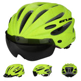 GUB Top Magnetic Goggles Cycling Helmet Ultralight Bicycle Helmet With Lens & Sunvisor Casco Ciclismo 56-62 CM Bike Helmet