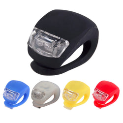 Led Bicycle Lights Silicone Waterproof Cycling Front Led Light
