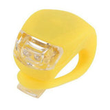 Led Bicycle Lights Silicone Waterproof Cycling Front Led Light
