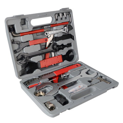 44pcs Bike Cycling Bicycle Maintenance Repair Hand Wrench Tool Kit Box Case