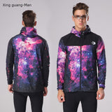 Autumn Hooded Cycling Jacket Windproof Cycling Cloth Jersey Long Sleeve Coat Breathable Men Road Mountain Bike Jacket