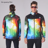 Autumn Hooded Cycling Jacket Windproof Cycling Cloth Jersey Long Sleeve Coat Breathable Men Road Mountain Bike Jacket