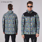 Autumn Hooded Cycling Jacket Windproof Cycling Cloth Jersey Long Sleeve Coat Breathable Men Road Mountain Bike Jacket