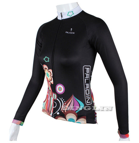 Plus Size Women Long Sleeve Cycling Sport Clothing MTB Bike Bicycle Jersey Jacket Ciclismo Bicicleta