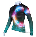 Plus Size Women Long Sleeve Cycling Sport Clothing MTB Bike Bicycle Jersey Jacket Ciclismo Bicicleta