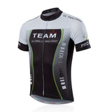 Hot Men Bike Jersey Bib Shorts Black White MTB Team Cycling Jersey Top Sportswear Pro Bicycle Clothing  Bike Shirt