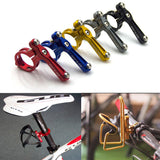Road bicycle Water Bottle Cage Mount Holder, Anodised Alloy MTB Bike Handlebar rack bracket Seat