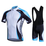 Pro Quick Dry cycling jerseys set comfortable breathable Bike jacket with 3D padded Plants
