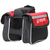 Bicycle Cycling Frame Front Tube Saddle Bags Handlebar Pannier Both Side Double Pouch Phone Bag Bike Bags Bicycle
