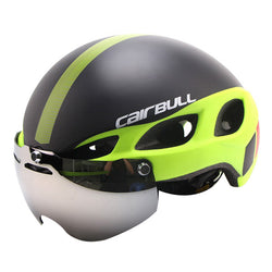 Magnetic Goggle Cycling Helmet Casco Ciclismo Ultralight In-mold Bike Bicycle Helmet With Glasses Road Mountain Helmet 54-62CM