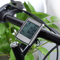 2 in 1 Cycling Computer With Cadence Heart Rate Monitor Wireless Bicycle Computer Bike Odometer Speedometer LCD Display