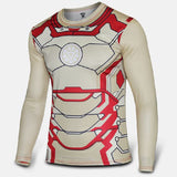 Spiderman cycling jersey Men spring running sport T shirt bike bicycle wear long sleeves