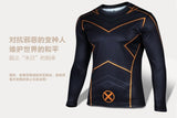 Spiderman cycling jersey Men spring running sport T shirt bike bicycle wear long sleeves