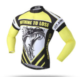 Cycling Base Long Shirts Riding Coat Sleeved Shirt Men's Bike Tyrannosaurus Rex