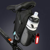 1PC Bike Tail Bag High Quality Bicycle Saddle Bag With Water Bottle Pocket Bike Rear Bags Seat Tail Bag Cycling