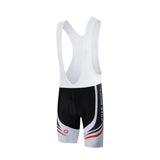Men Bike Jersey Bib Shorts Black White MTB Team Cycling Jersey Top Summer Pro Bicycle Clothing  Bike Shirt