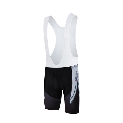 Men Bike Jersey Bib Shorts Black White Pro MTB Team Cycling Jersey Top Sportswear Bicycle Clothing for Summer