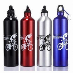 Bicycle Sport Aluminum Alloy Water Bottle 750ml Classic Bicycle