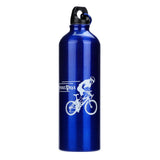 Bicycle Sport Aluminum Alloy Water Bottle 750ml Classic Bicycle