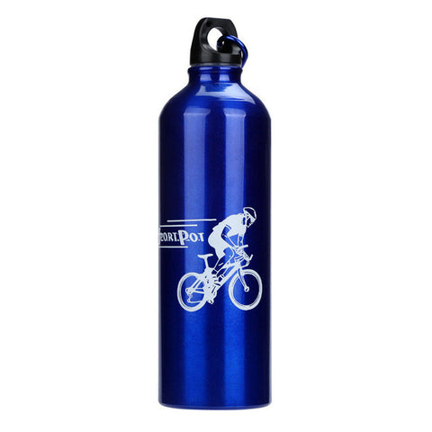 Bicycle Sport Aluminum Alloy Water Bottle 750ml Classic Bicycle