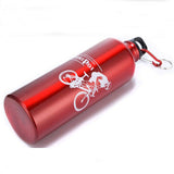 Bicycle Sport Aluminum Alloy Water Bottle 750ml Classic Bicycle