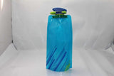 Travel Kits 700ML Sports Water Bottles 2017 Portable Foldable Water Bottle Outdoor Sport Portable Folding Water Bag