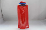 Travel Kits 700ML Sports Water Bottles 2017 Portable Foldable Water Bottle Outdoor Sport Portable Folding Water Bag